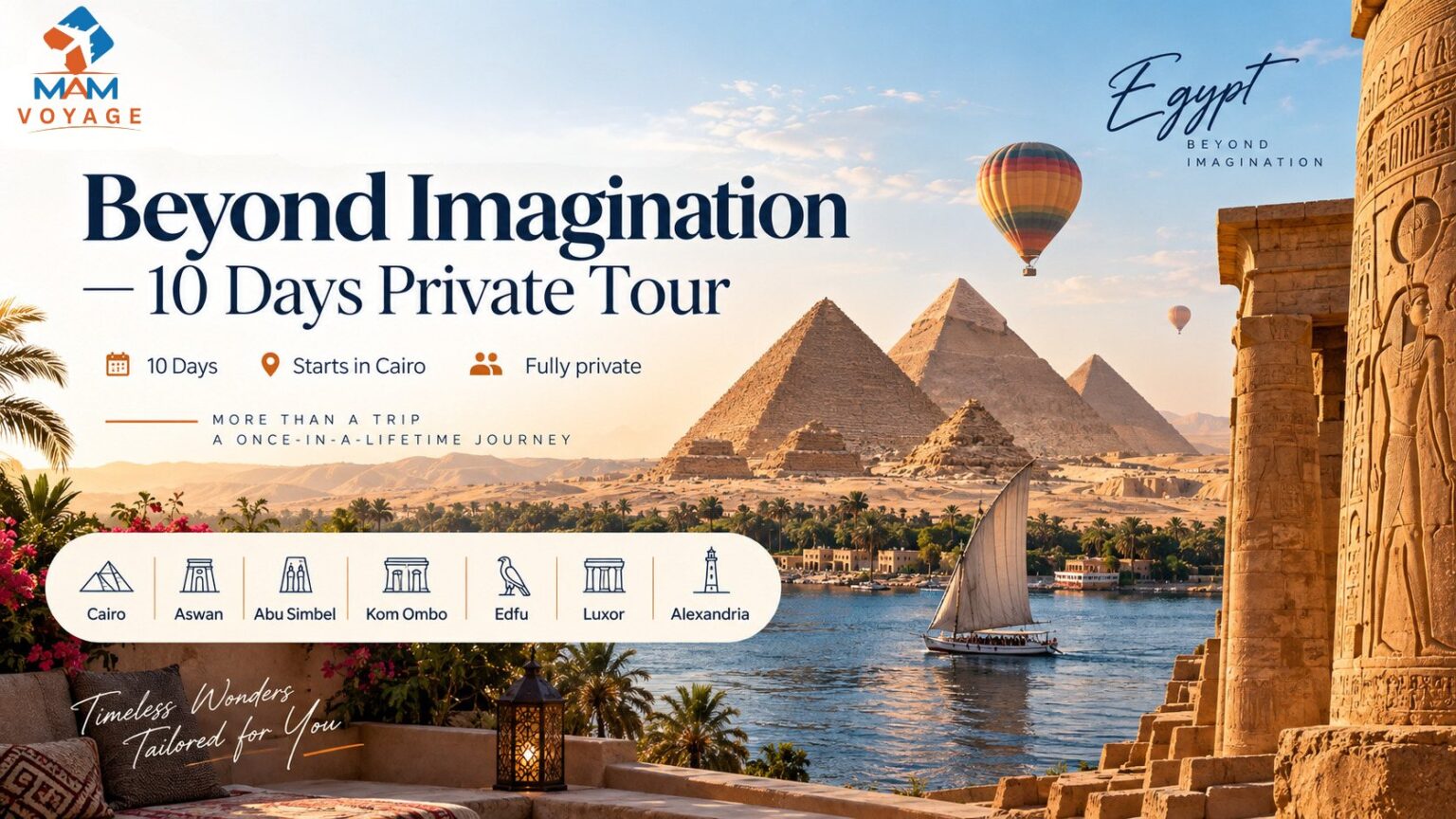 Beyond Imagination, 10 Days / 9 Nights