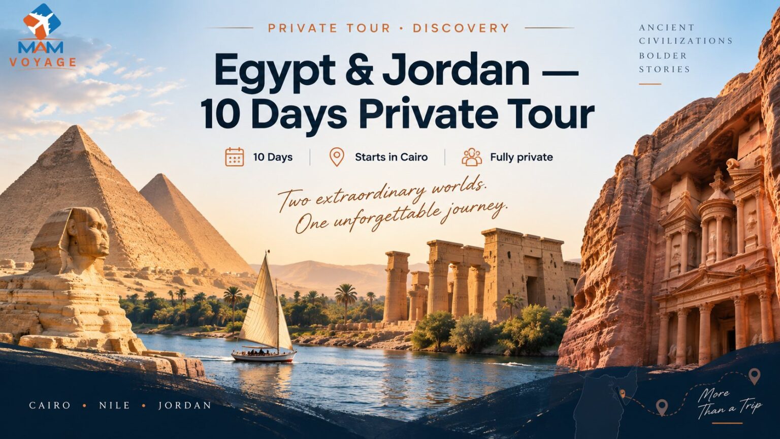Egypt & Jordan, 10 Days / 9 Nights