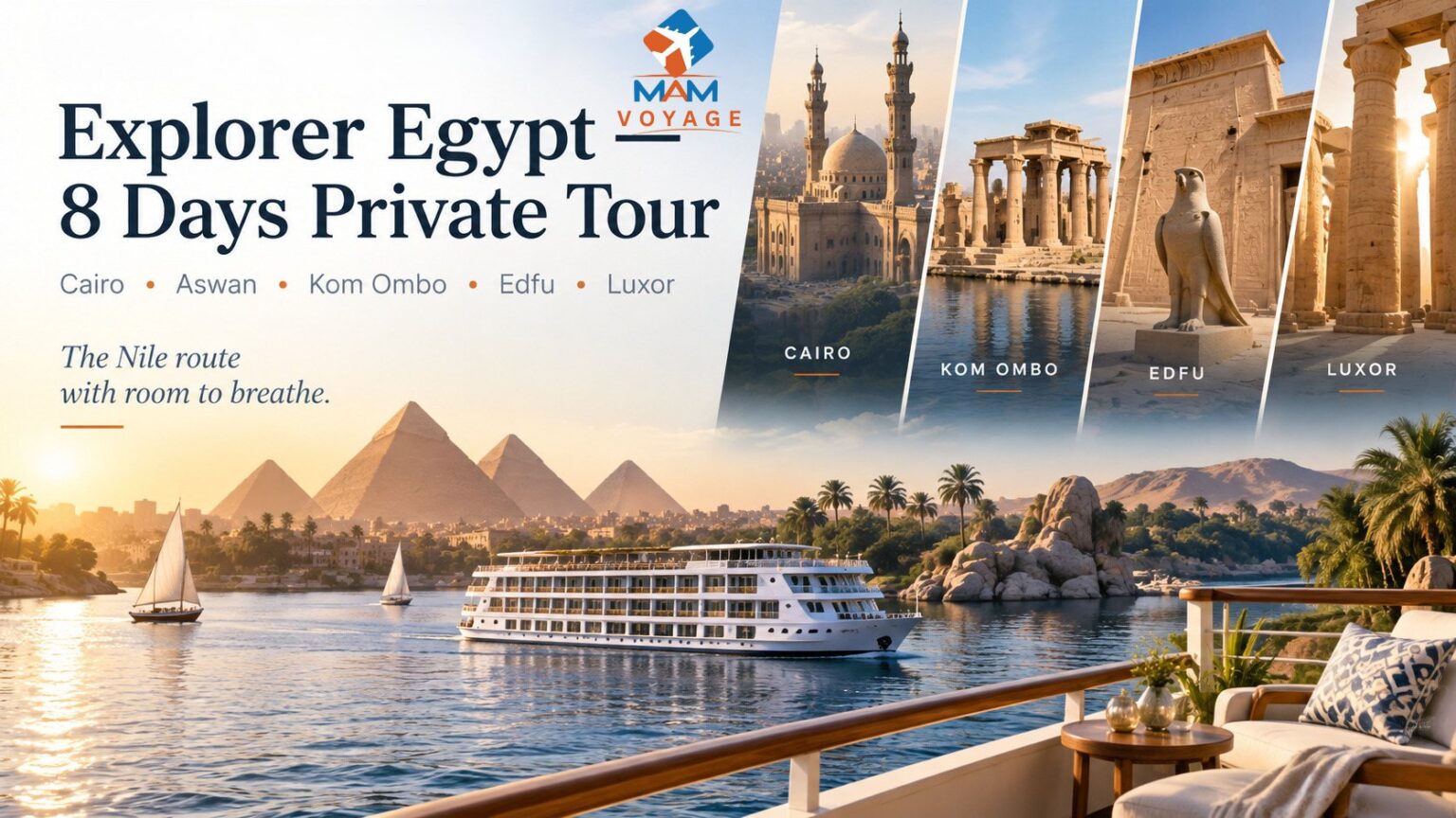 Explorer Egypt, 8 Days / 7 Nights